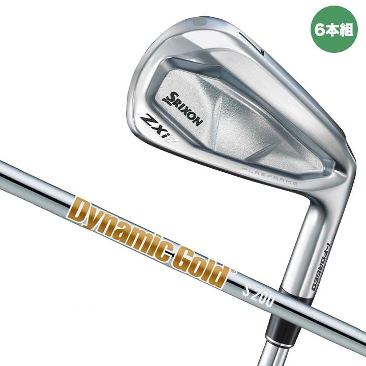 スリクソン ZXi7 アイアン 2024 6本組(#5-9 P) フレックス：S200 シャフト：ダイナミックゴールド 日本仕様 SRIXON