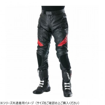 RDP-10A レザーパンツ BK/RE L RDP10A-L