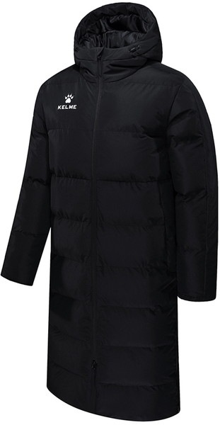 KELME ケレメ フーデッドバデットロングコート サッカー フットサル 中綿コート 8261MF1014-000