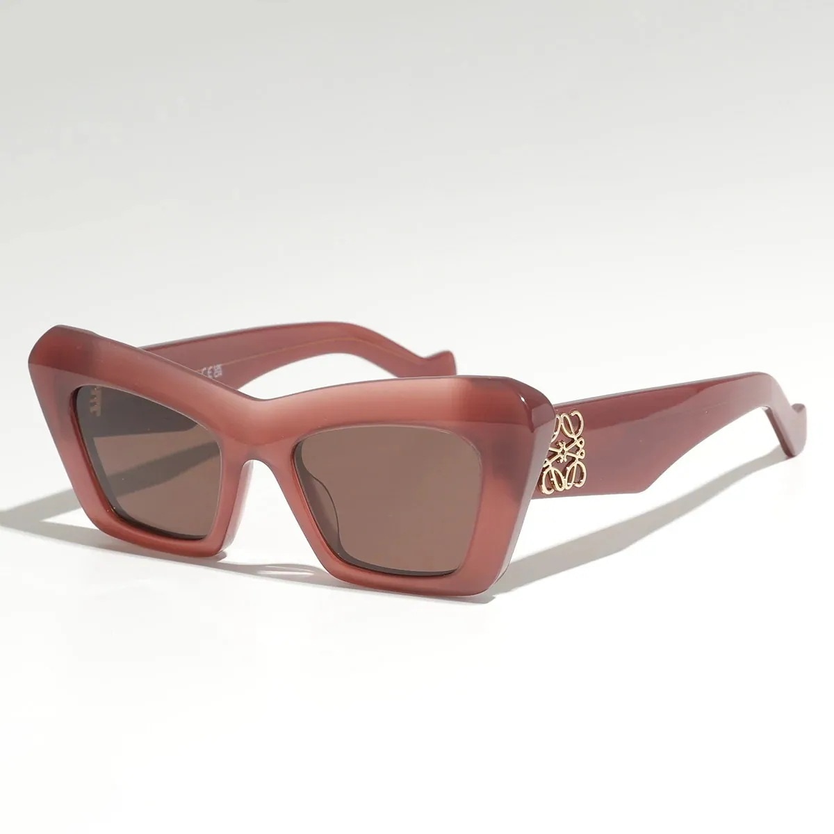 LOEWE ロエベ サングラス LW40036I レディース フォックス型 メガネ 眼鏡 アナグラムロゴ アイウェア 48E