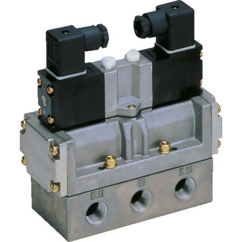CKD　4Fシリーズパイロット式5ポート弁セレックスバルブ　4F52010AC200V