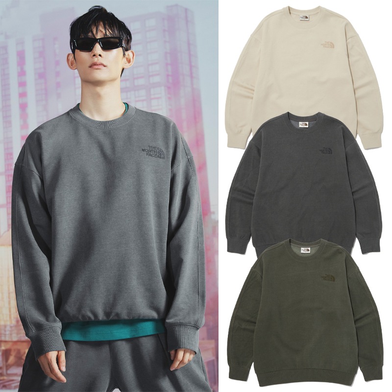 TNF 23SS 正規品 COMFY DYED SWEATSHIRTS 人気商品 NM5MP01J