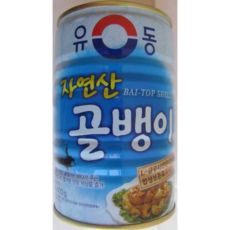 韓サイ 韓国缶詰自然産 爆売り つぶ貝 専門ショップ 缶詰 400ｇ