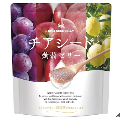 チアシード蒟蒻ゼリー 60個入のサムネイル
