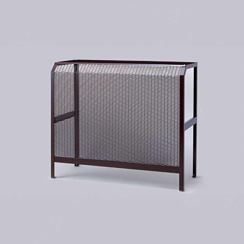 岩谷マテリアル　エアコン室外機カバー 大型サイズ ブラウン　ACASCL-BR