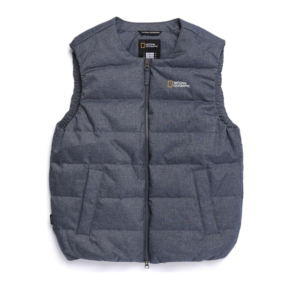 HERON U-NECK 軽量 DOWN VEST (N254UDV021)