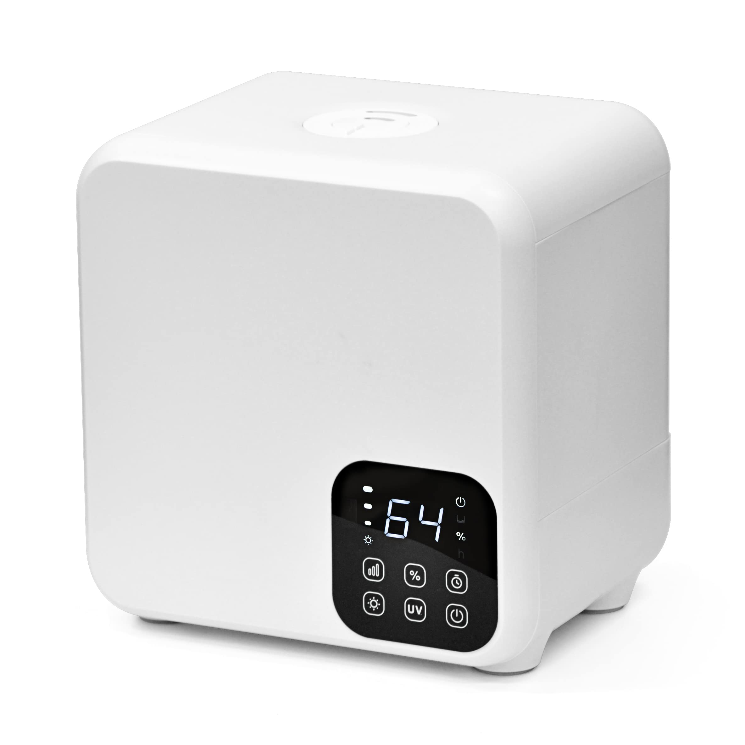 ベルソス ハイブリッド 超音波 加熱 加湿器 UV機能付 上部給水 タンク容量 4L ホワイト VS-U040WH