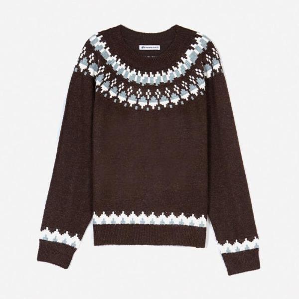 HC07 女性ラウンドネックニットTシャツ NWL601 (S41555646)