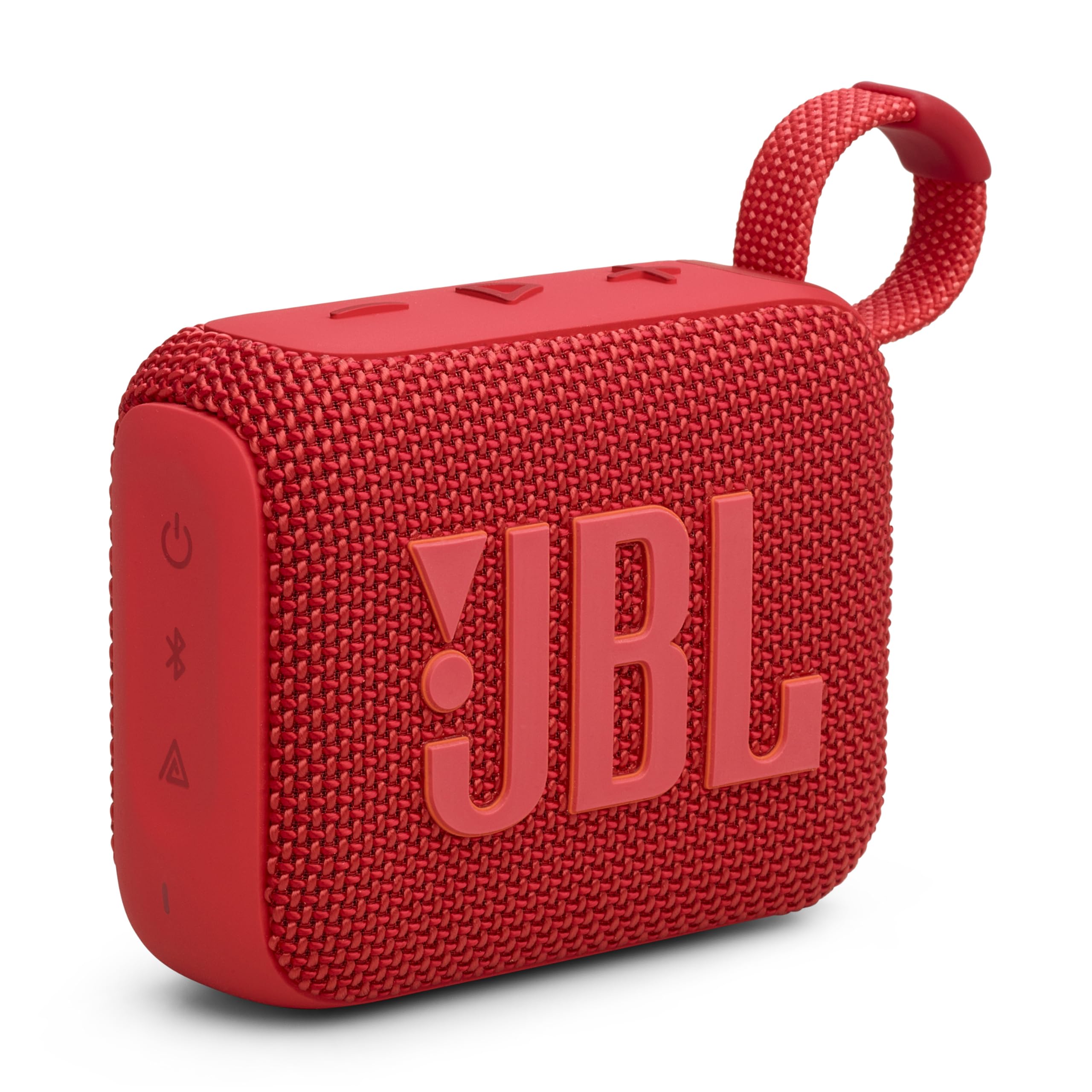 迅速発送 JBL GO4 Bluetoothスピーカー USB C充電/IP67防塵防水/アプリ対応/パッシブラジエーター搭載/ポータブル/レッド JBLGO4RED