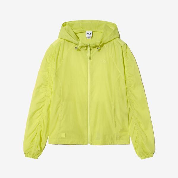 [FILA] 軽量リップストップ シャーリングフード ウインドブレーカー (FS2JKH2152F_LYE)