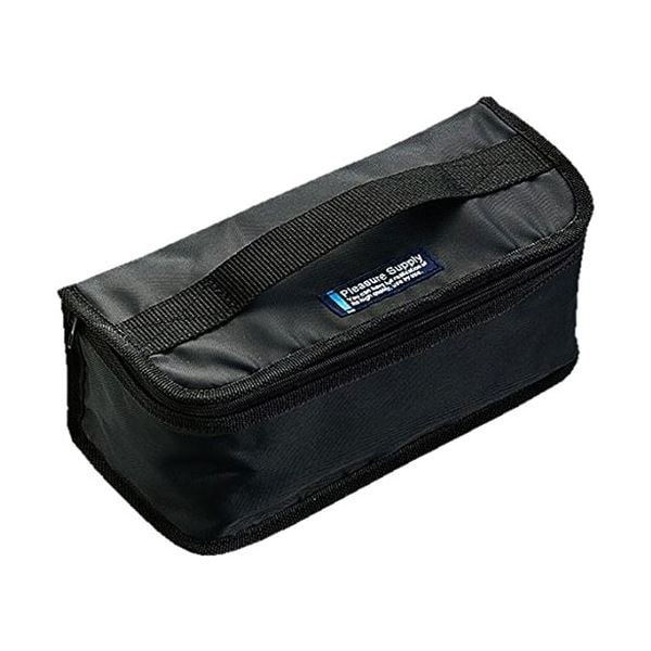 [5セット] 岩崎工業 2段用保冷ランチバッグ ブラック LF-578BKX5