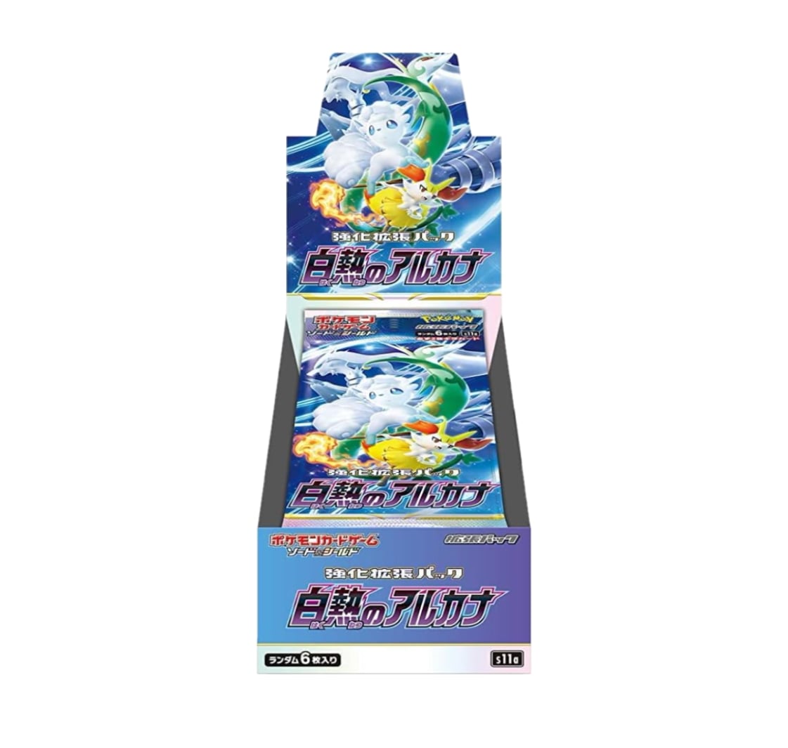 【未開封品】ポケモンカードゲーム ソード＆シールド 強化拡張パック 白熱のアルカナ 1BOX ポケモンカード ポケカ ポケモン pokemon