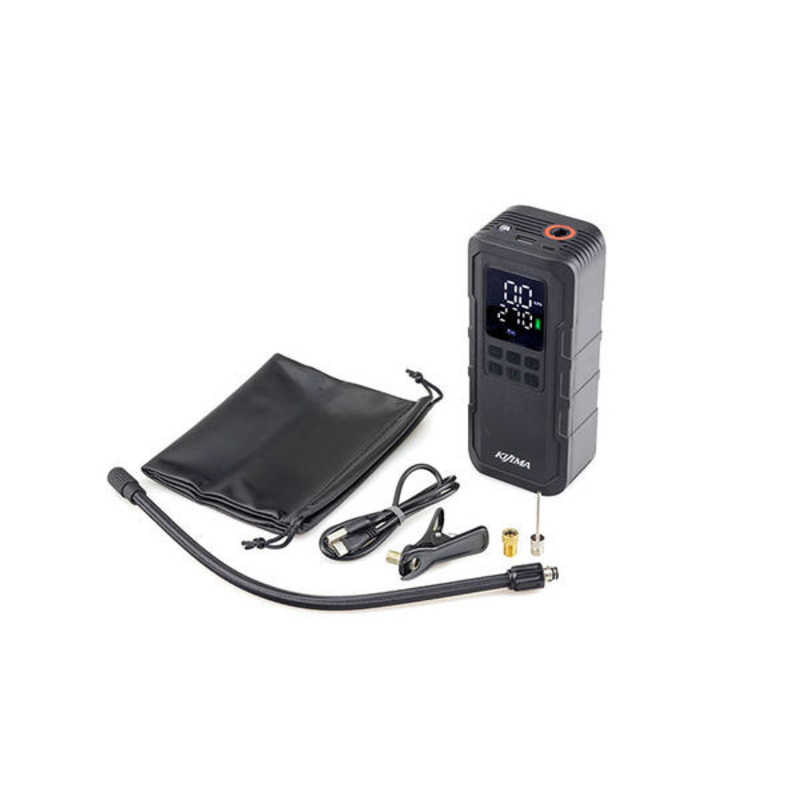 KIJIMA　302-324 スマートエアポンプ(充電式電動エアポンプ) JP-03 2000mAh/11.1V/米・英・仏式バルブ他対応　302324