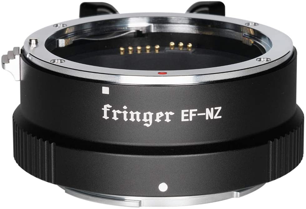 FR-NZ1 電子接点 絞りリング付きマウントアダプター　レンズ側：キャノンEFマウ