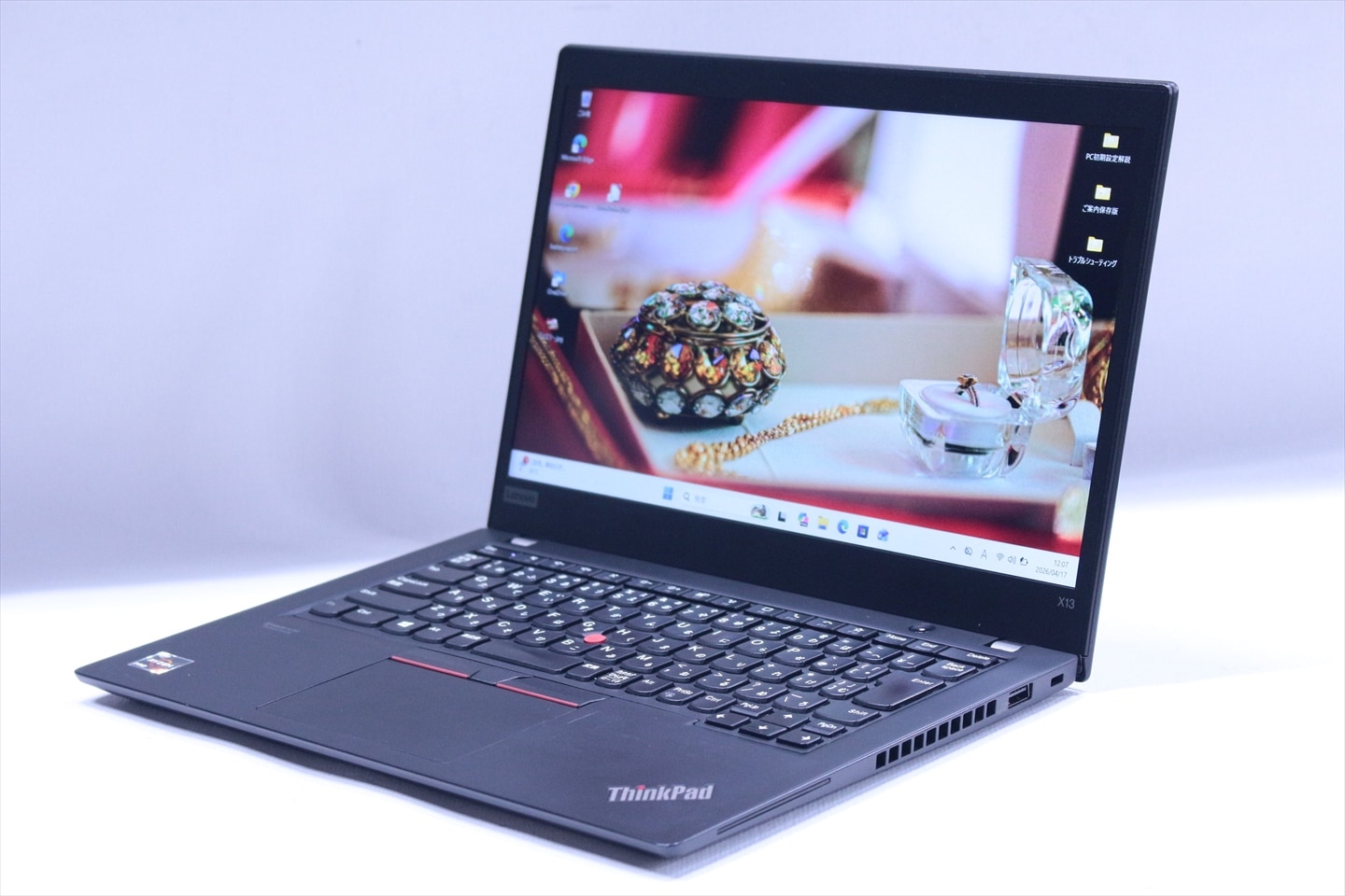 即配 2021年薄型Ryzen5モデル ThinkPad X13 Gen1 Ryzen5 PRO 4650U 8G 256G 13.3FHD WiFi6 Office BAA評価
