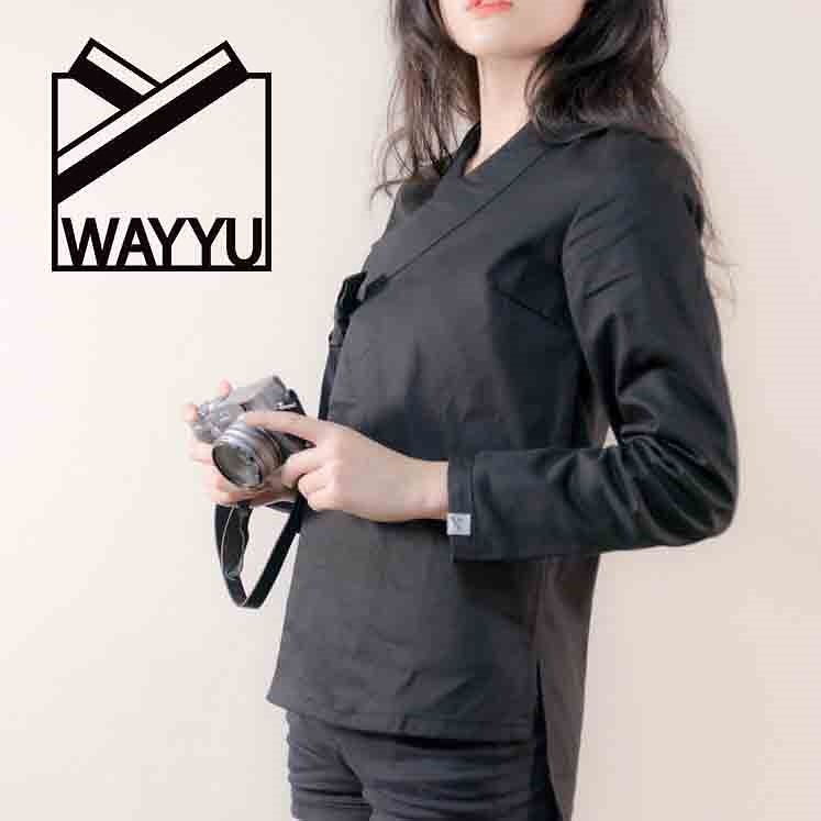 【生活韓服】Unbalance Jeogori (Black) / 女性シャツ / 長袖 / アンバランスシャツ/ 韓国伝統