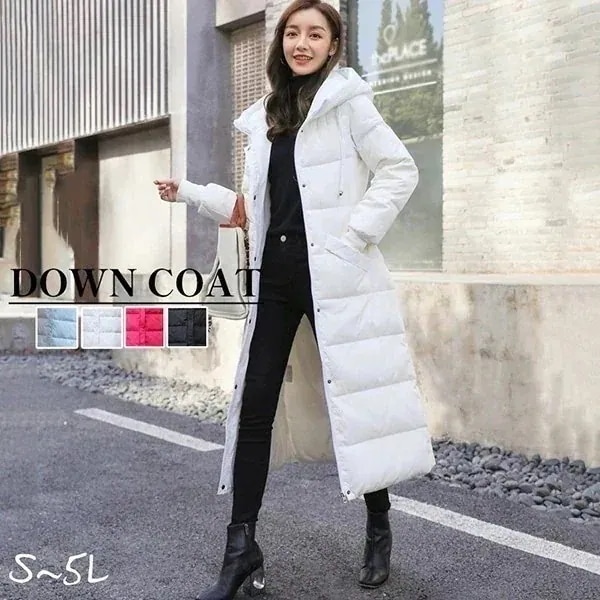 ダウンコート レディース ロング 90％ダウン 大きいサイズ 超ロング ダウンコート 防寒性抜群 ダウンジャケット アウター ダウン 冬 ギフト 30代 40代 50代 ミセス 母 ロングコート 暖か