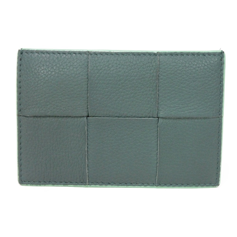 【中古】BOTTEGAVENETA カードケース インクウェル RFID カセット クレジット カードホルダー マキシ イントレチャート