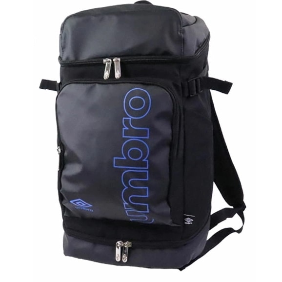 UMBRO リュック 大容量 ボックス型 2層式 シューズポケット付き 70401 メンズ レディース リュックサック バックパック スクールバッグ デイパック スクール