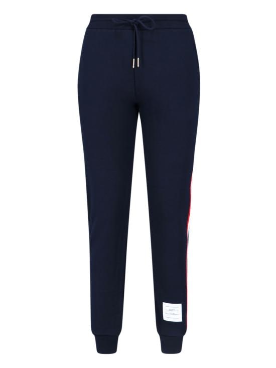 THOM BROWNE Women Straight Pants FJQ024A 03377 415 Blue