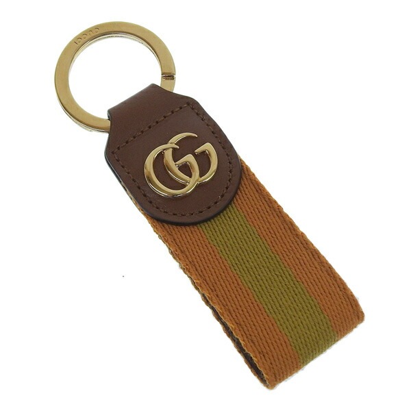 グッチ 小物 メンズ レディース キーホルダー アウトレット オレンジマルチ 523161HE26G7619 GUCCI