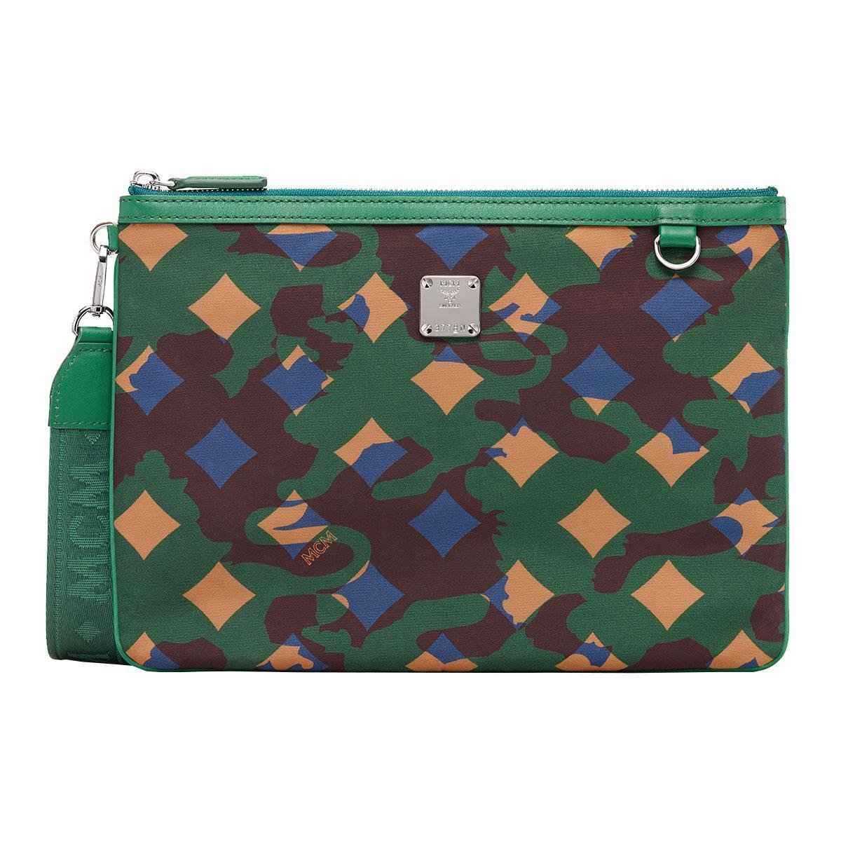 [MCM]並行輸入品ディーターミュニックライオン カモナイロンジッパーポーチ MXZ9A