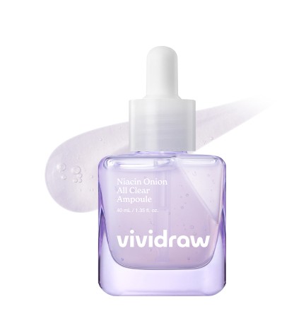 ナイアシン オニオン オール クリア アンプル 40ml (鎮静/弾力/保湿/栄養供給/活力/光彩/しわ防止)