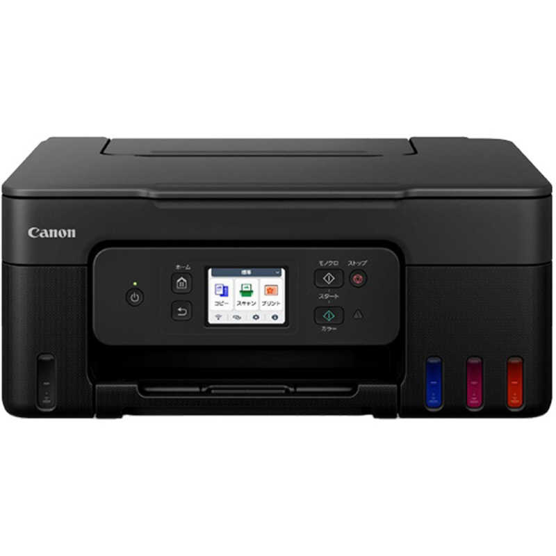 キヤノン　CANON　キヤノン インクジェット複合機 G3390 BLACK GIGA TANK(ギガタンク) ［L判～A4］　G3390BK