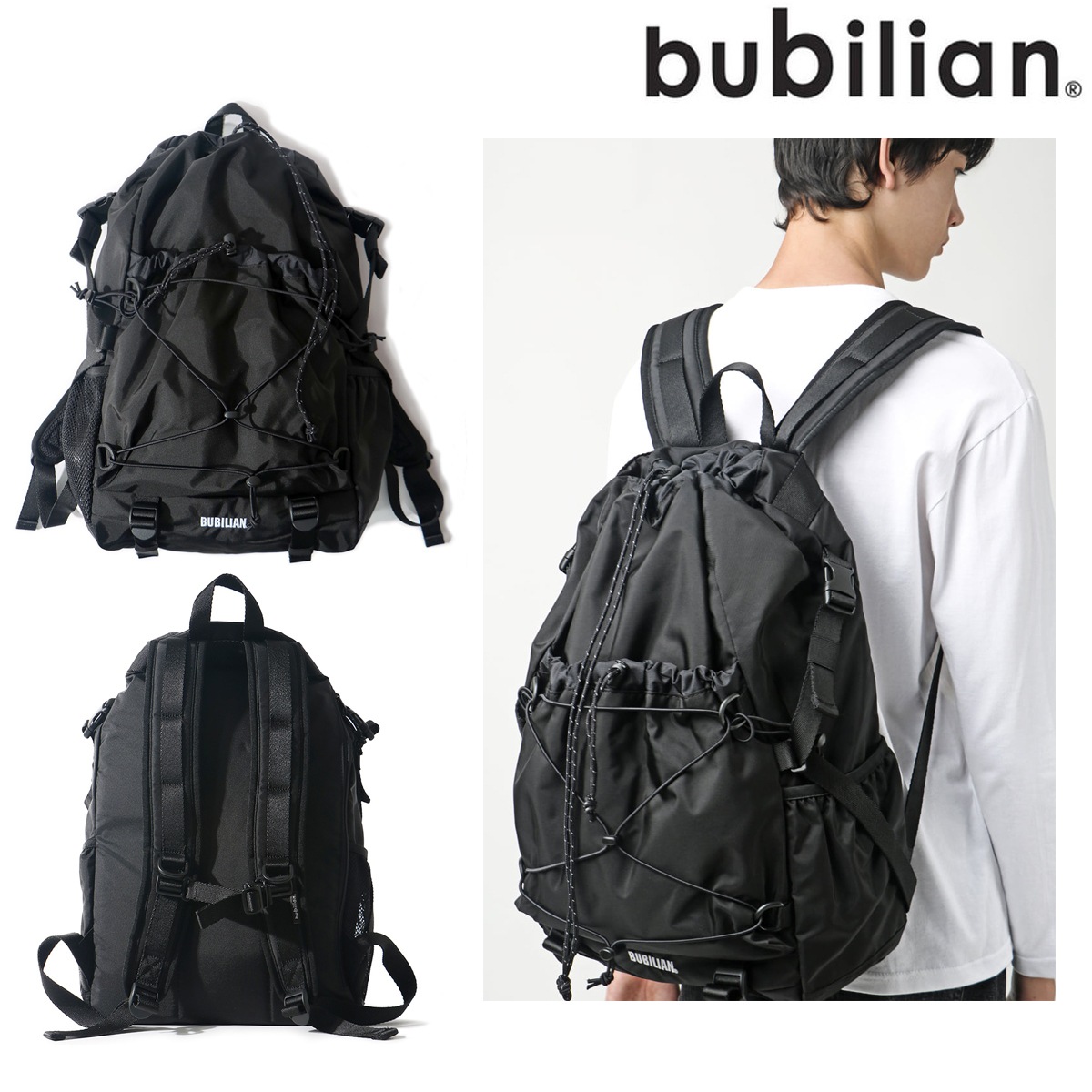 Eternal Backpack [Black] バッグ 多機能 軽量 ノートパソコン 収納 通勤 出張 旅行 通学 メンズ/レディース 人気 おしゃれ カジュアル