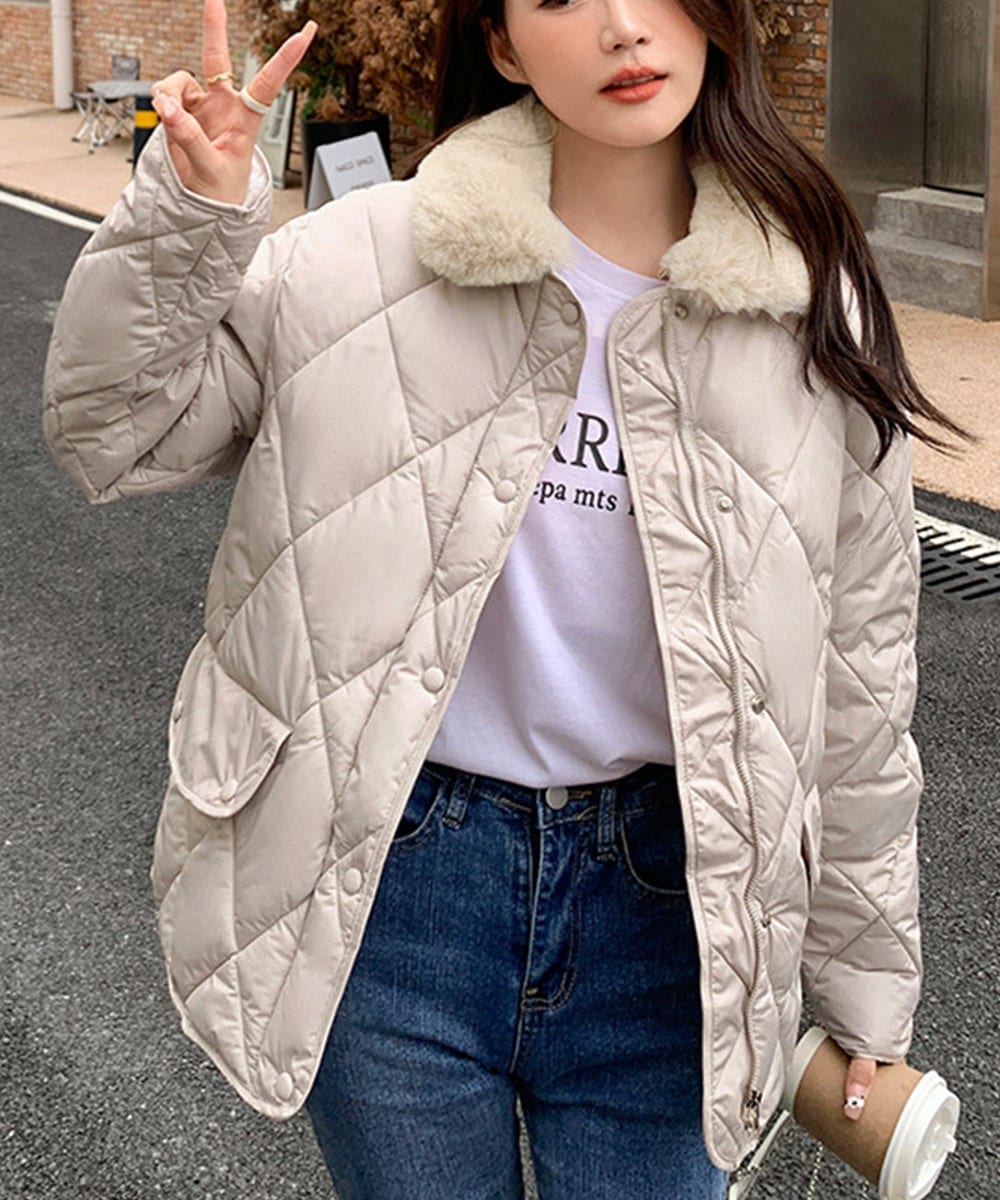 ダウンジャケット レディース 大きいサイズ 秋 冬 キルディング 軽量 厚手 上品 大人 通勤 通学 旅行 防寒 防風 アウトドア あったか レトロ ふわふわ オフィス 20代 30代 40代 50代