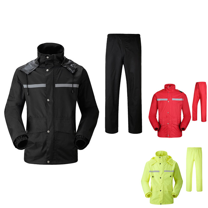 小雨だけではなく豪雨の中での仕事や自転車バイク通勤でもあんしんしてご使用いただけます