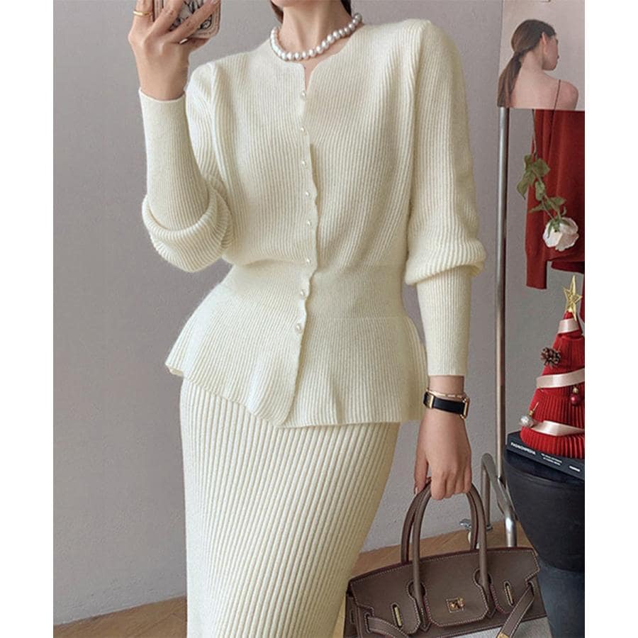 【短納期】 ニットセットアップ レディース JP秋冬