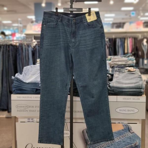 HC21 秋の共用ビッグサイズ股上長めレギュラーフィット スパンデニム BQK762 (S41041316)