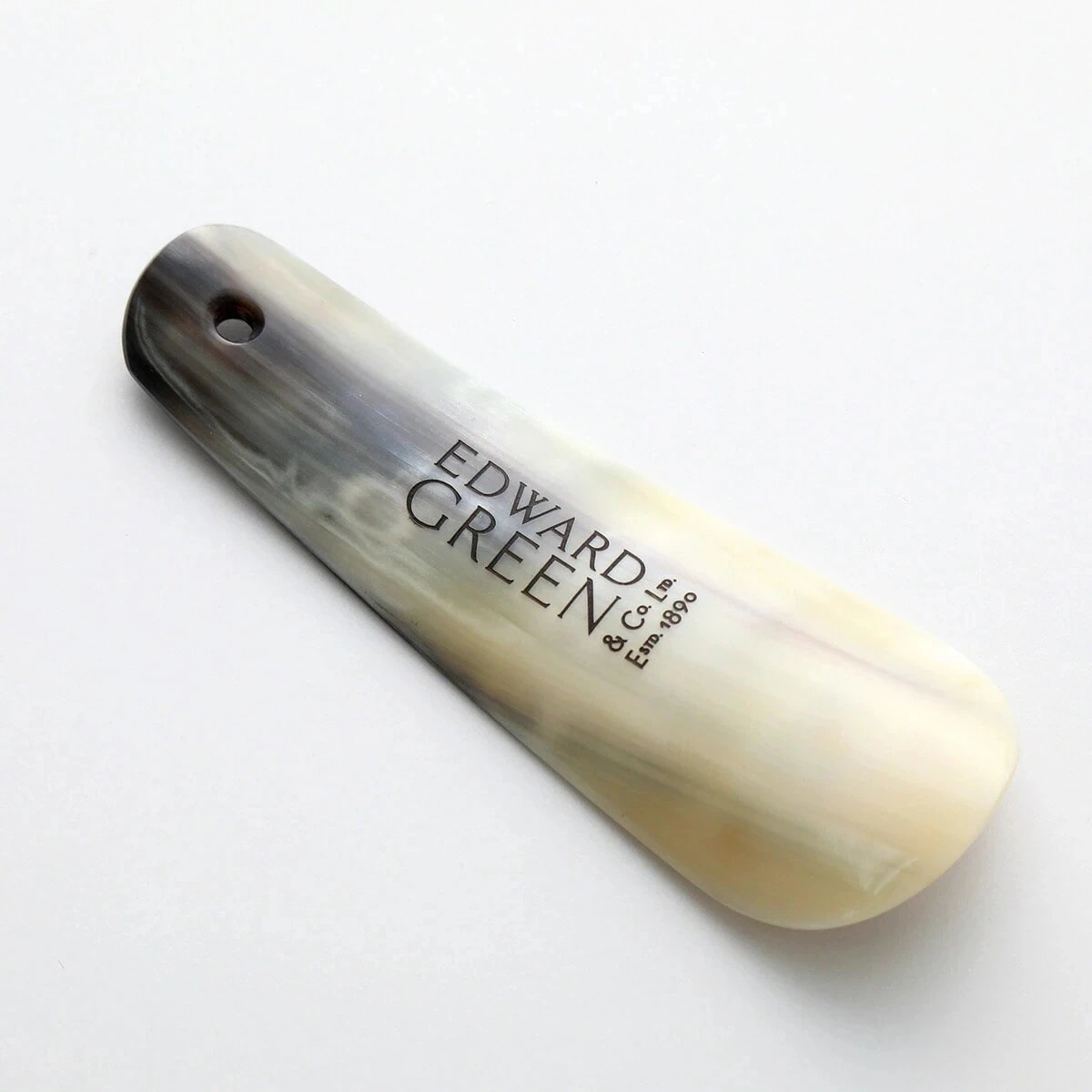 Edward Green エドワードグリーン シューホーン Shoe horn 4 メンズ ロゴ トラベル 携帯用 クツベラ 靴べら NATURAL