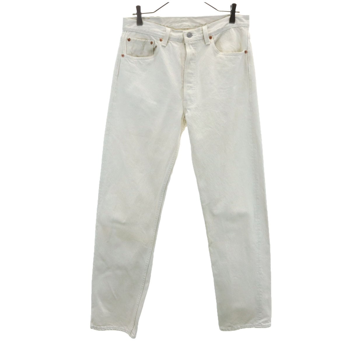 90s 501 USA製 オールド ストレートパンツ w33 グレージュ メンズ 古着
