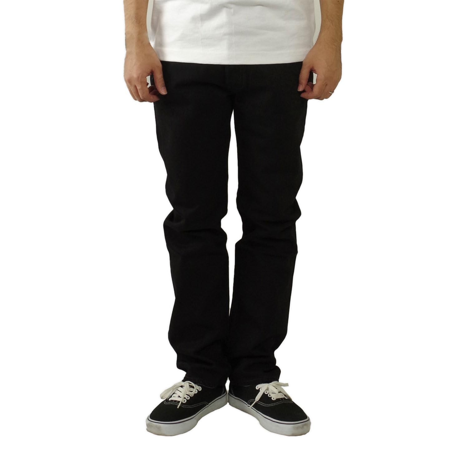 [リーバイス] 501-0660 ボタンフライ ストレート ジーンズ ブラックマジック USAライン