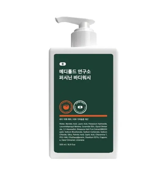 パーシモン ボディウォッシュ タンニン配合 ノネナール対策 体臭ケア 汗臭ケア 保湿 洗浄 液体タイプ 全身用 500ml 1個