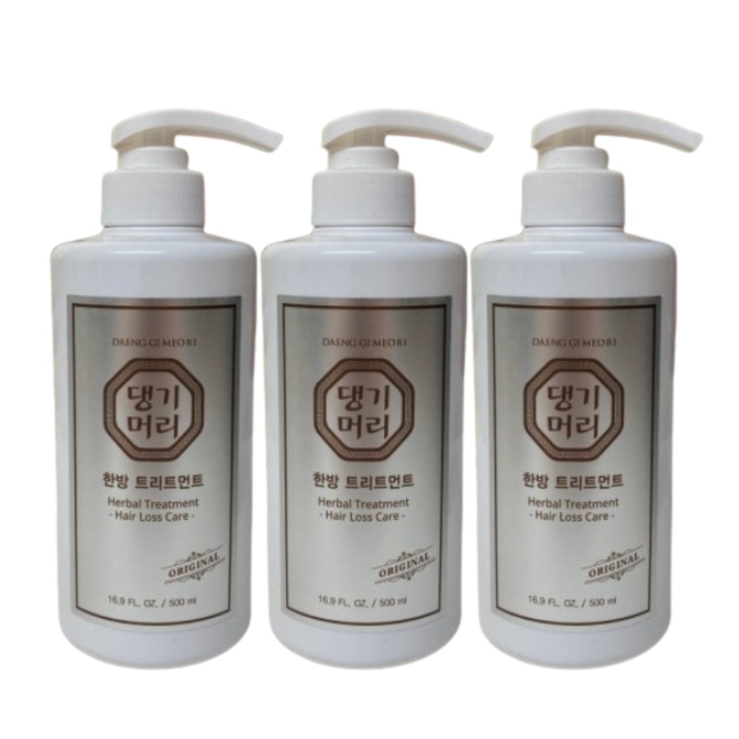ダングヘアオリジナルハーブトリートメント 500ml 3個