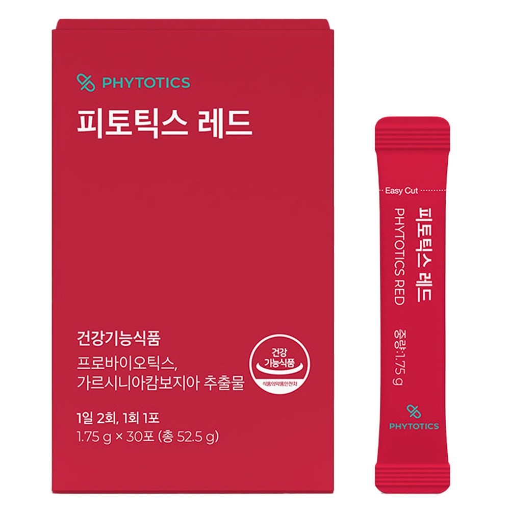 [フィトティクス赤色] 韓国で話題のヤセ菌ダイエット! デブ菌除去特許乳酸菌,52.5g×3個