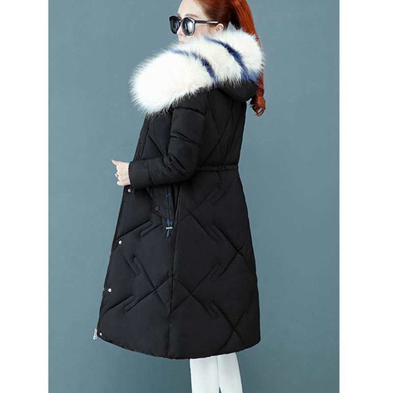ダウンジャケット レディース ロングコート 冬服 厚手 ダウンコート 上品 トップス アウター フード付 無地 厚手 防風 カジュアル 膝丈 アウター ダウン 体型カバー 着痩せ シンプル スタイリッ