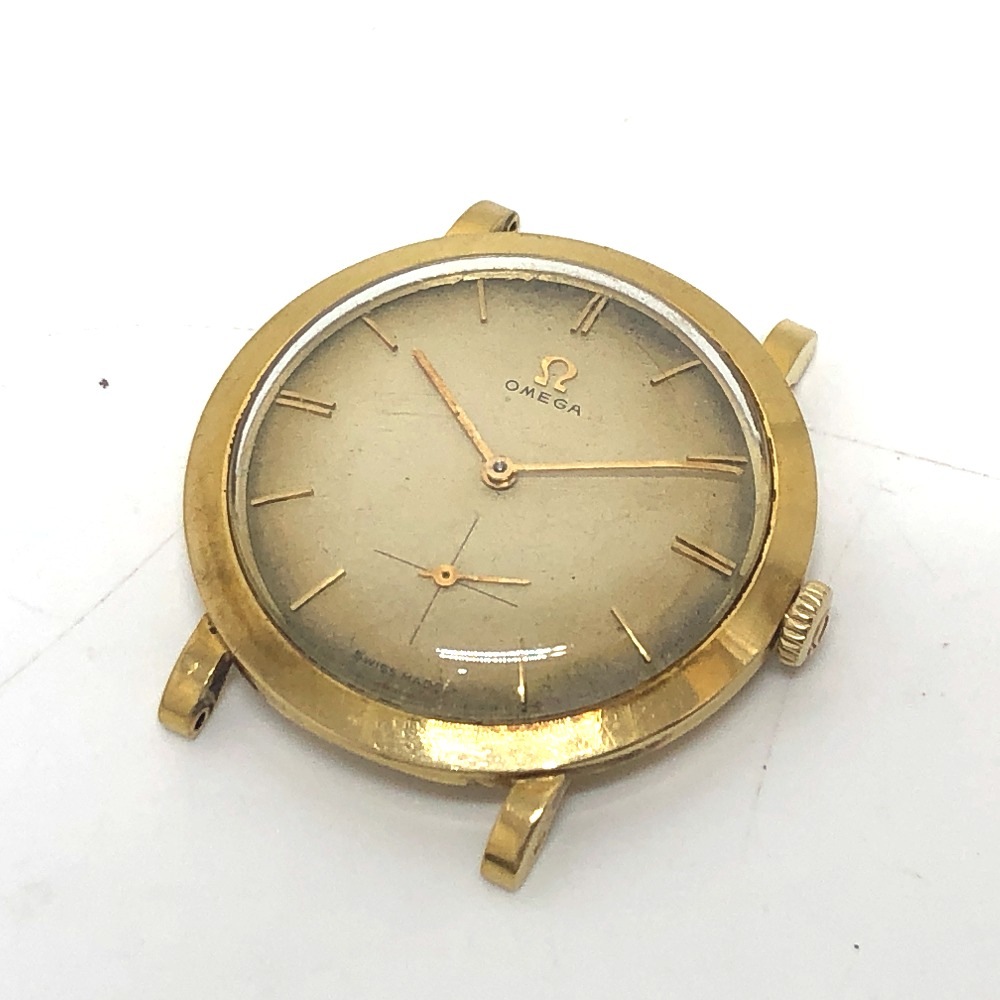 腕時計 K18 無垢 スモールセコンド 21.5ｇ 手巻き アンティーク 時計 K18 ゴールド