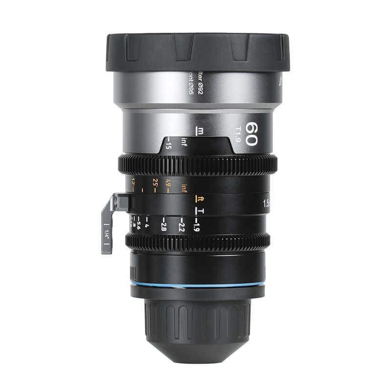 SIRUI　IronStar マウント交換式アナモルフィックレンズ 60mm 1.5x Full Frame PL/ブルーフレア(EFアダプター付) ［単焦点レンズ］　IRON-60-B-JP