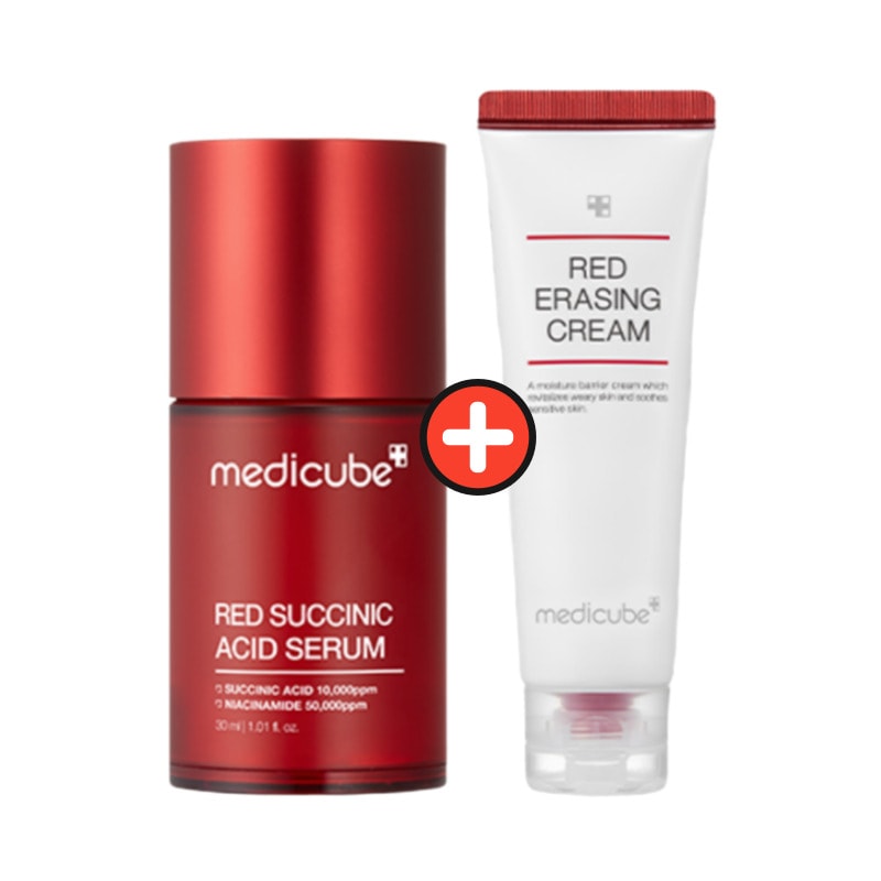 レッド跡イレージング セット(ソクシニック アシッド 跡セラム 30ml + レッド イレイジング クリーム 50ml)