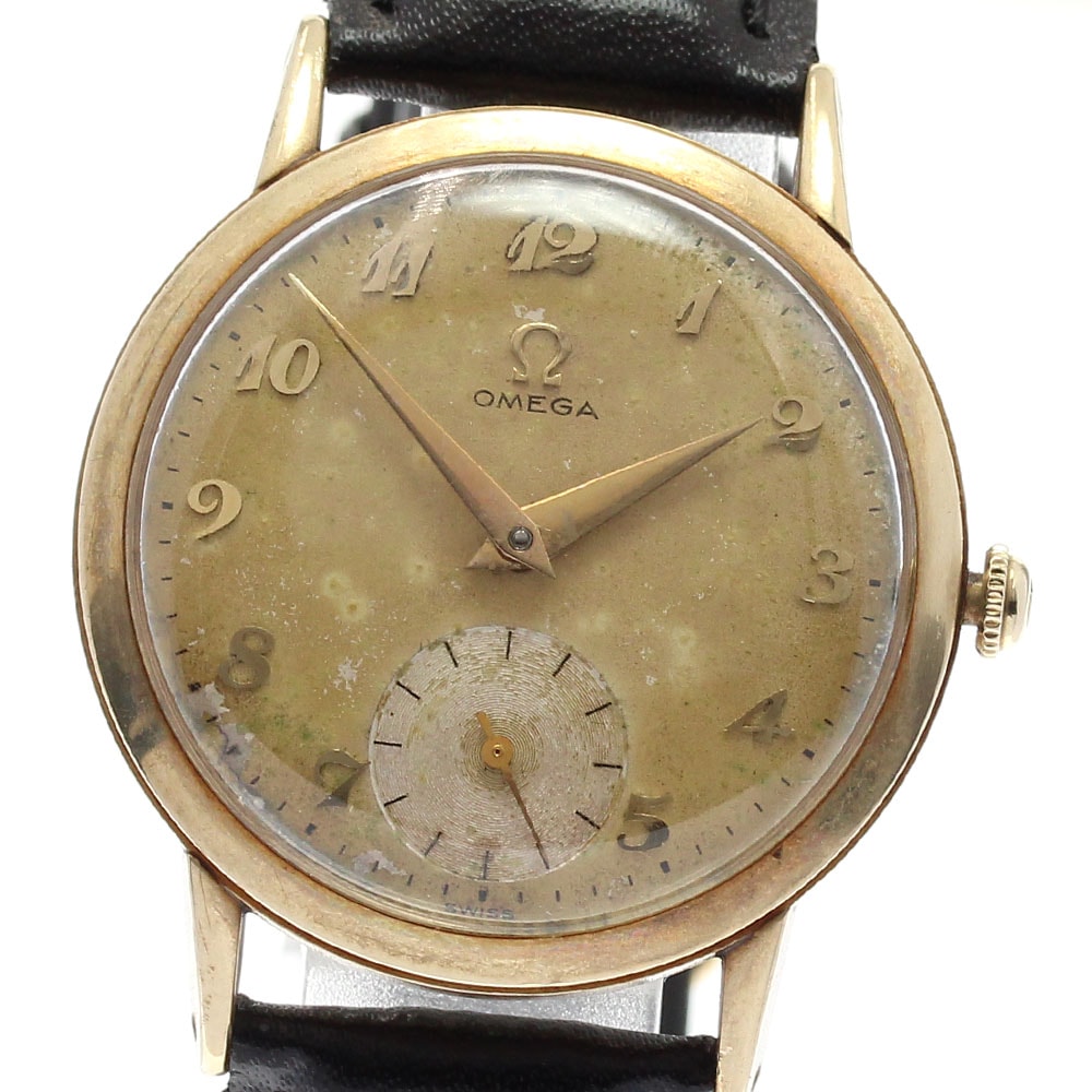 オメガ OMEGA B6520 K14YG スモールセコンド cal.361 手巻き メンズ _819985【中古】 237,600円
