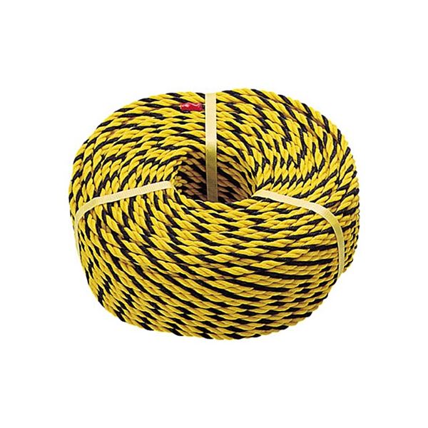 標識ロープ 3つ打 線径7.5mmx長さ200m R-9200T 1巻