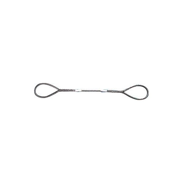 （まとめ）Wスリング Aタイプ 6mmx2.5m GR-6S2.5 1本 [x5セット]