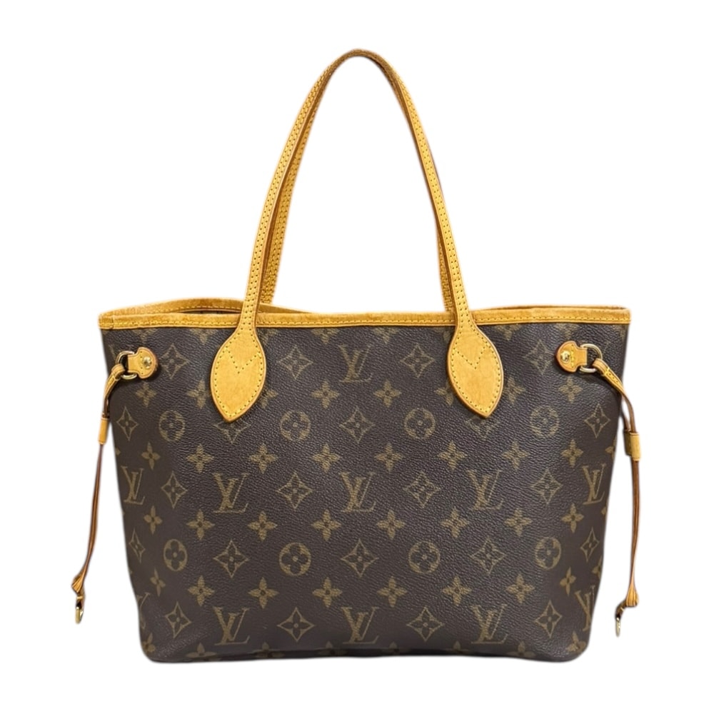 ルイヴィトン ネヴァーフルPM モノグラム トートバッグ モノグラムキャンバス M40155 ブラウン LOUIS VUITTON 中古
