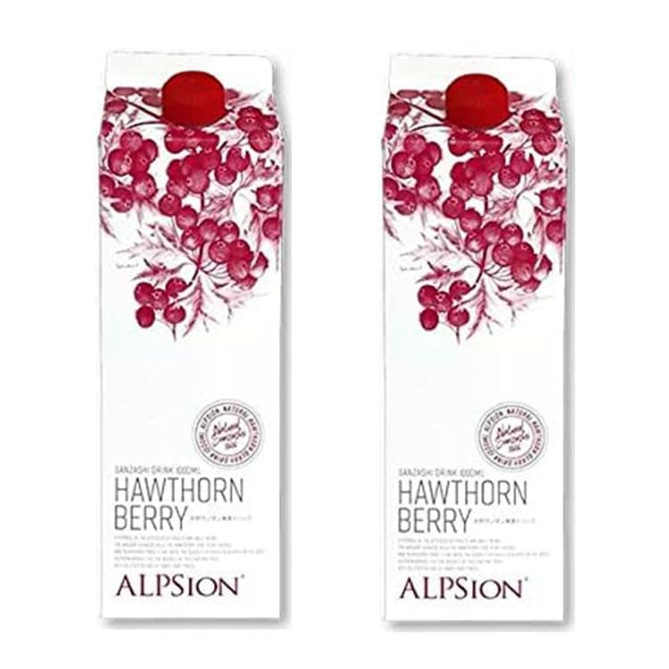 【2個セット】 アルピジョン BIO ハーブサンザシ 1000ml ＋ オリジナルロゴ入りおまけつき