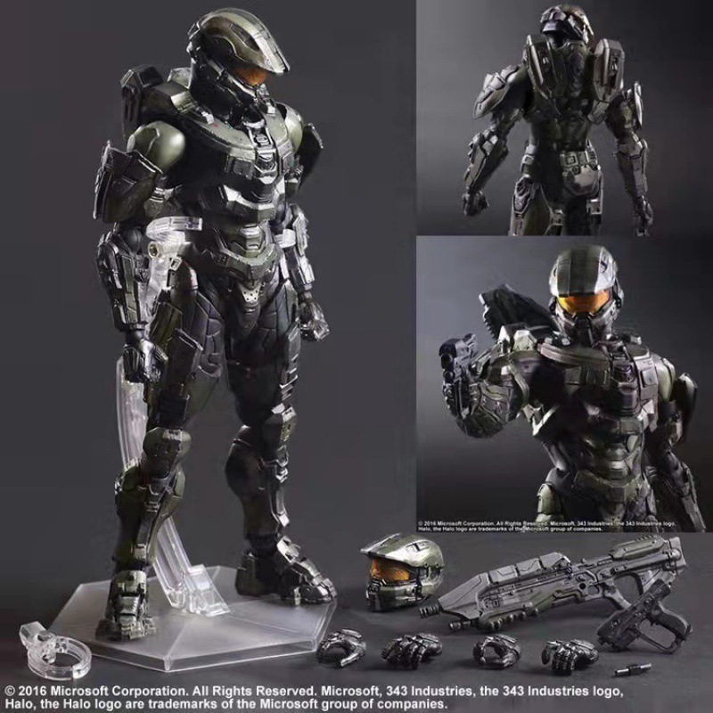 Halo 5: Guardians PA改 HALO ヘイロー5 マスターチーフ 可動 箱入りフィギュア
