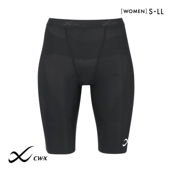 大谷翔平愛用モデル ワコール シーダブリューエックス ボディバランスアップタイツ レディースハーフ